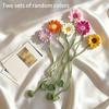 Hand-crocheted Wool Bookmark 4 Strands of Milk Cotton Hand-woven Flower Bookmark Butterfly Bookmark Can Be Pasted