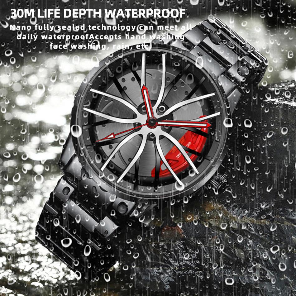 Casual Men's Watch Stainless Steel Watch Fashion Business Men's Watch Sports Watch Personality Watch Quartz Watch