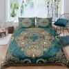 Polyester Comfortable Floral Pattern Duvet Cover Set With Duvet Cover And Pillowcases King Queen Twin Sizes For All Ages