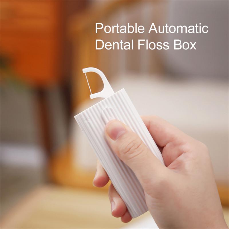 

Диспенсер для зубной нити, переносной контейнер для хранения зубной нити, многоразовый контейнер для зубочисток, домашние коробки для хранения
