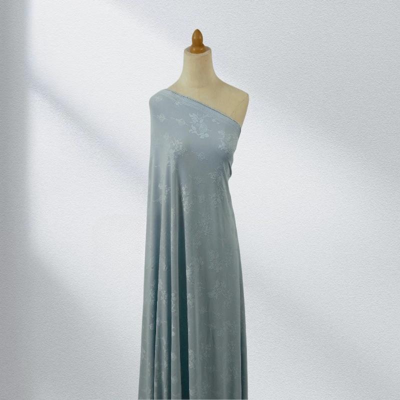 100x150cm Three-dimensional Four-sided Elastic Knitted Fabric Embossed Small Lantern Jacquard Fabric for Women's Dresses Sewing