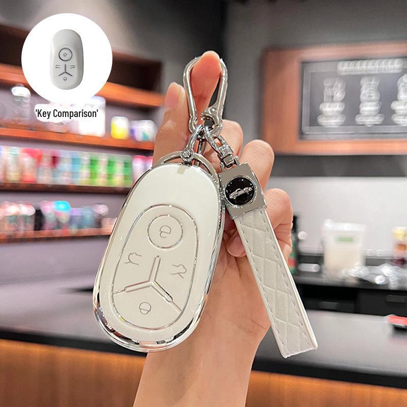 Geely Star Wish 2024 Key Cover - Cute Geometric Design for Women