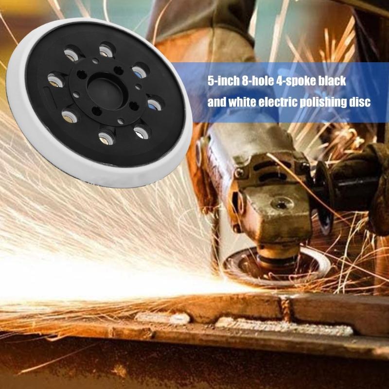 Multipurpose 5inch Rubber Backer Pad Electric Sander Accessories Suitable for 90% Polishers And Sanders