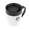 Insulated Travel Mug Coffee Cups with Spoon Food Grade Stainless Steel Water Bottle 350ml