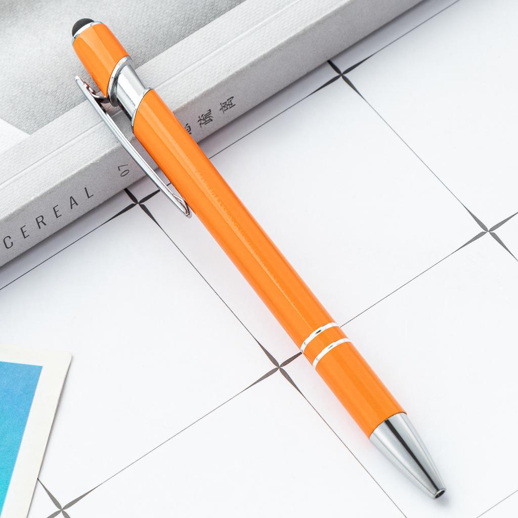 Metall-Touch-Stift, Aluminium-Stab-Stift, Meiji-Stift, Kapazitiver Touch-Stift, Kugelschreiber, Handschrift-Touchscreen-Stift