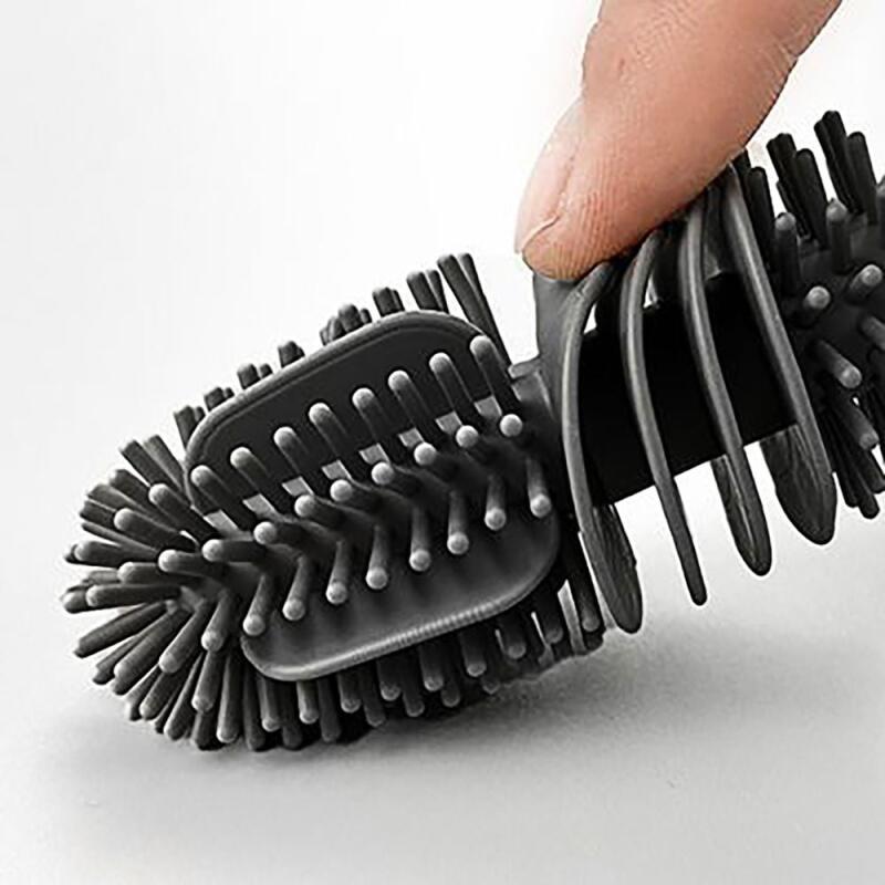 Long-handled silicone bottle brush, water bottle brush, baby bottle brush, cleaning brush, baby bottle brush