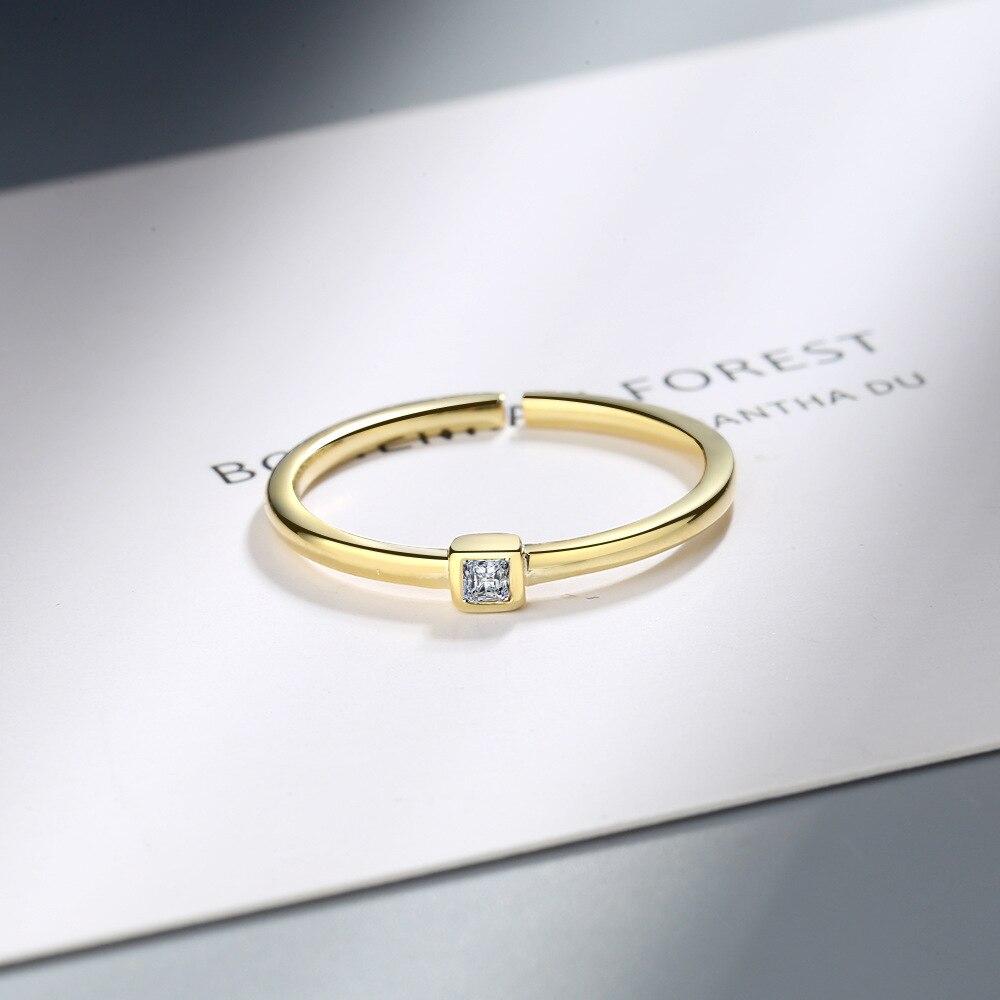 3pcs /Set Adjustable Romantic Rings 925 Silver Rings For Couples Wedding Lover 'S Gift Women Men Crystal Ring