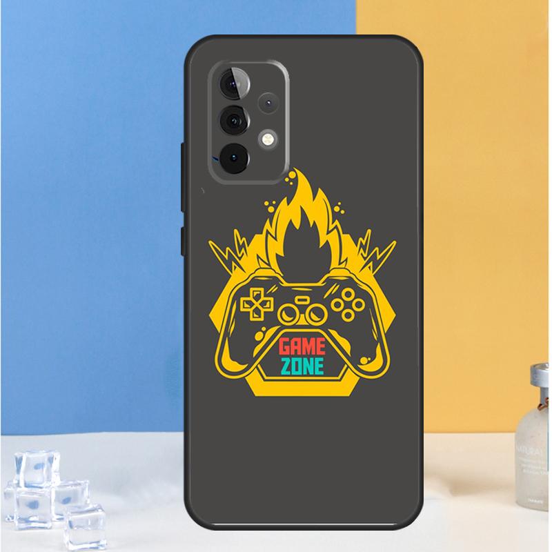 Game Console Gamer Zone For Samsung Galaxy A05 A06 A13 A33 A53 A36 A26 A16 A54 A34 A14 A32 A52 A55 A35 A15 A56 Case