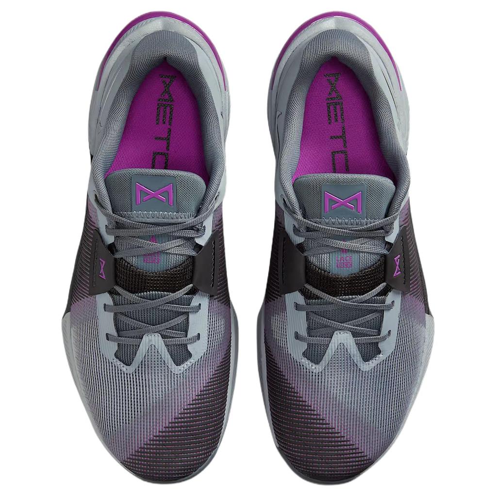 Nike Tênis Masculino Metcon 10 Cinza Lobo Roxo Vibrante Cinza Médio Metálico-Prata HJ1875-003