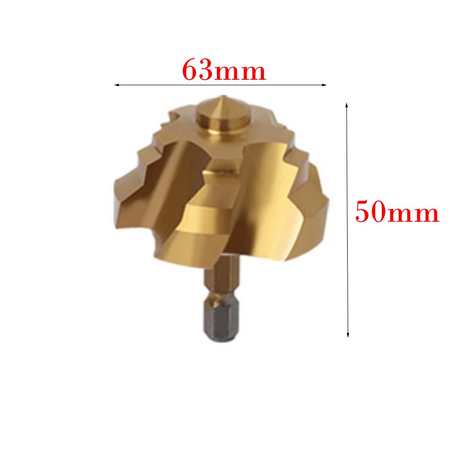 6.35mm Hexagonal Shank Drill Bit Water Pipe Expansion Drill Punch Plumber For Plumber Water Pipe Puncher Drill Bit Accessory