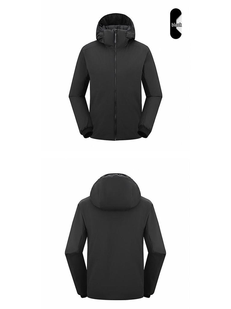 Tsutaya Astro Boy Unisex Waterproof Hooded Cotton Jacket – Warm, Cold-Proof for Outdoor Commuting