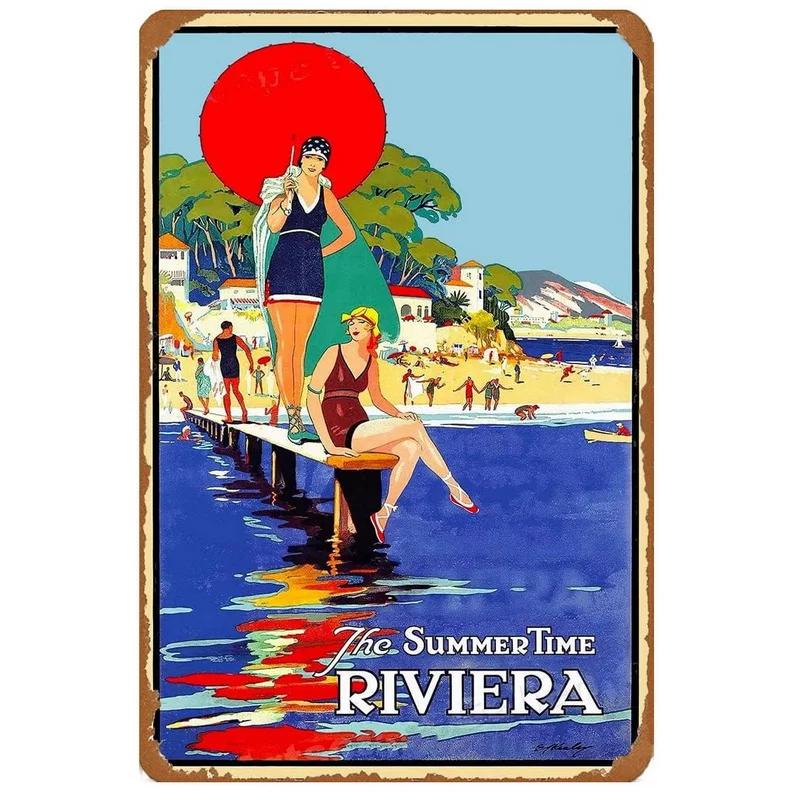 Metal Tin Signs Budapest Dublin Wall Decoration Plaque Vintage Art Poster Iron Painting for Man Cave Home Cafe Garden Club Ba