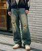 ULIFEZIP Vintage Wide Balloon Denim Pants 2 Colors [Ulzd_0008]