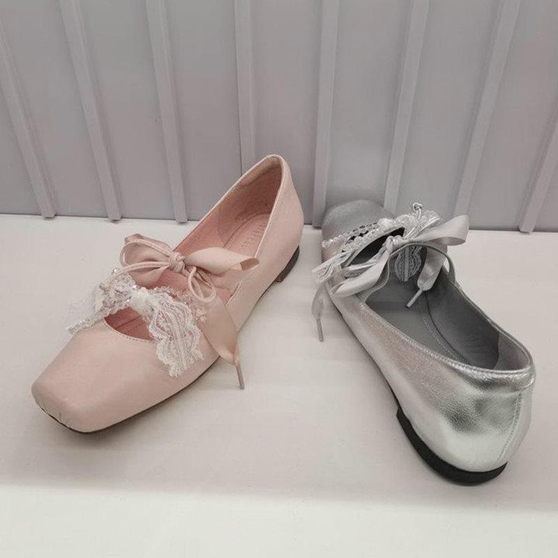 Módní jarní podzimní vnitřní zvýšení podpatku dámské boty Mary Jane Módní nízké nazouvací ploché boty Dámské stručné baletky