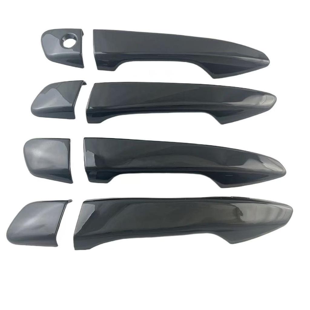 For Lexus IS ES CT200h RX GS IS200T IS250 IS300 IS350 RX270 RX350 Carbon Fiber Black Car Door Handle Cover Stickers Accessories