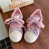 2025 spring and autumn new thick-soled shell head board shoes women's niche non-collision bread shoes ins trendy versatile little white shoes