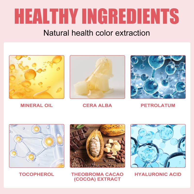 Lip Moisturizer Balm for Lip Wrinkle Reduction High Hydration Controls Chapping Provides Soft Smooth Lips