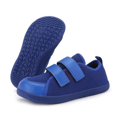 Nouvelles Baskets Pieds Nus pour Enfants Chaussures de Cross-Training Large aux Orteils Larges Respirantes Confort Semelle Tricot Décontracté Souple Filles Garçons Chaussures de Marche