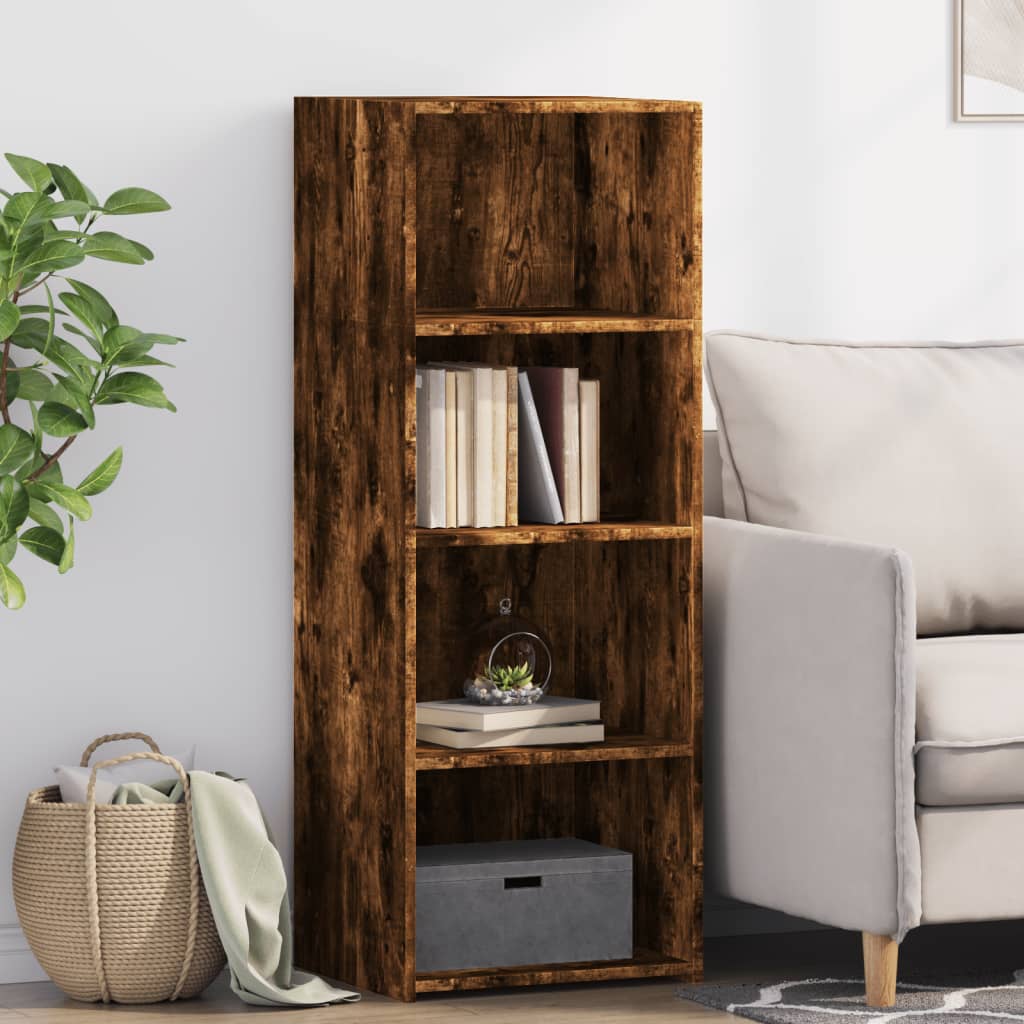 Highboard Smoked Oak 45 x 41 x 124 cm Engineered Wood