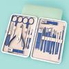 18-teiliges Maniküre-Pediküre-Set aus Edelstahl
