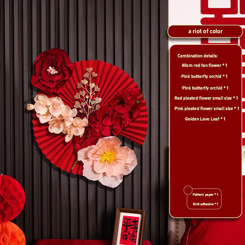 1 Set Chinese New Year Decorations 2026 Chinese Wedding Ornament Lunar New Year Wall Accessories Year Of The Horse 2026 Decor