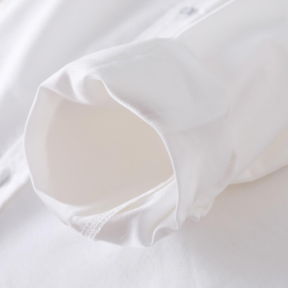 Boys Clothes School Uniform Shirts Spring Autumn Long Sleeve Turn-down Collar Kids Shirt For Boys Children Tops