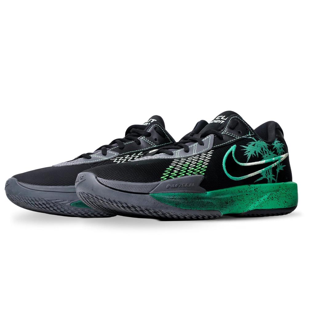 Nike Air Zoom G.T. Cut Academy Basketball Shoes Unisex Low Top Black/Cyan/Gray FB2598-001(Team71-)