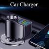 Car Charger Super Fast Charging One-to-four Cigarette Lighter Conversion USB Expansion Multi-function Automobiles Accessories