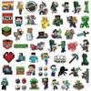 #100 Minecraft stickers for kids and adults, waterproof#