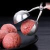 New S/L Code Kitchen Convenient Stainless Steel Meatball Clip DIY Fishball Rice Ball Making Mold Handheld Meatball Machine Cooking Tool