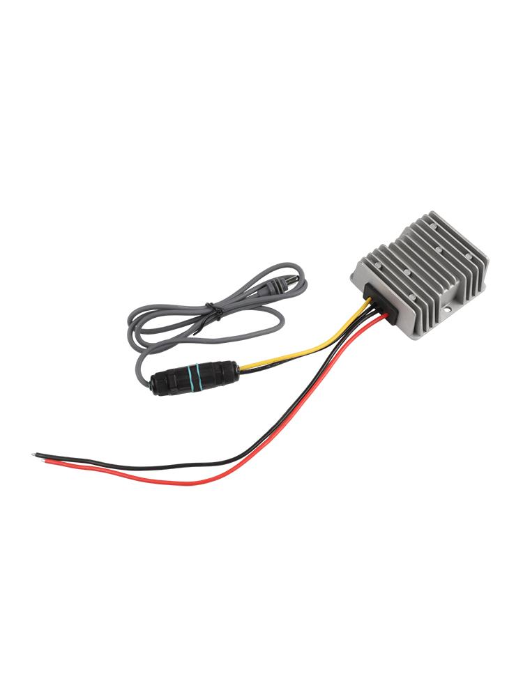 12V To 57V Power Adapter Mobile Internet 74*74*32mm Power Converter Quick-Install Design Rugged Weatherproof Design