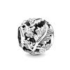 Beautiful Flowers, Butterflies, Crosses,Elephant Pendant Beads 925 Silver European Bracelet DIY Exquisite Jewelry