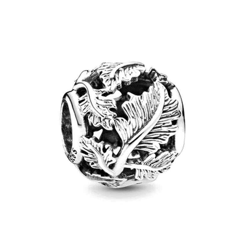 Beautiful Flowers, Butterflies, Crosses,Elephant Pendant Beads 925 Silver European Bracelet DIY Exquisite Jewelry