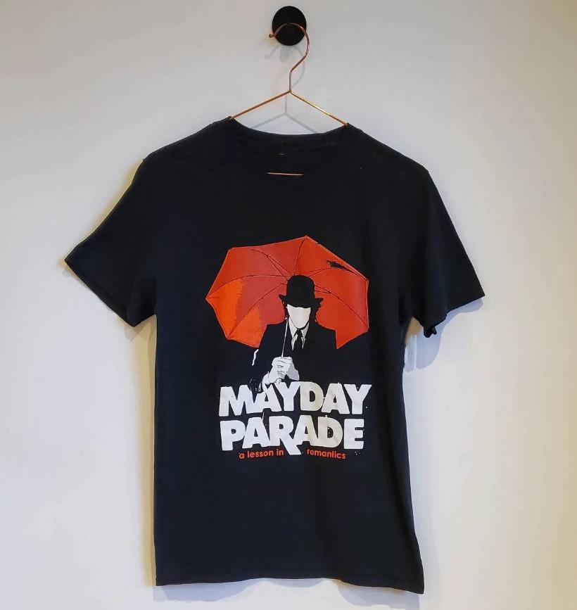 Vintage Mayday Parade Band Short Sleeve Black T-shirt S-5XL XXXXL