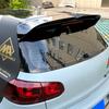 2008 2009 2010 2011 2012 2013 For Volkswagen VW Golf 6 MK6 GTI GTD R R20 Spoiler Rear Window Wing High Quality ABS Glossy Black