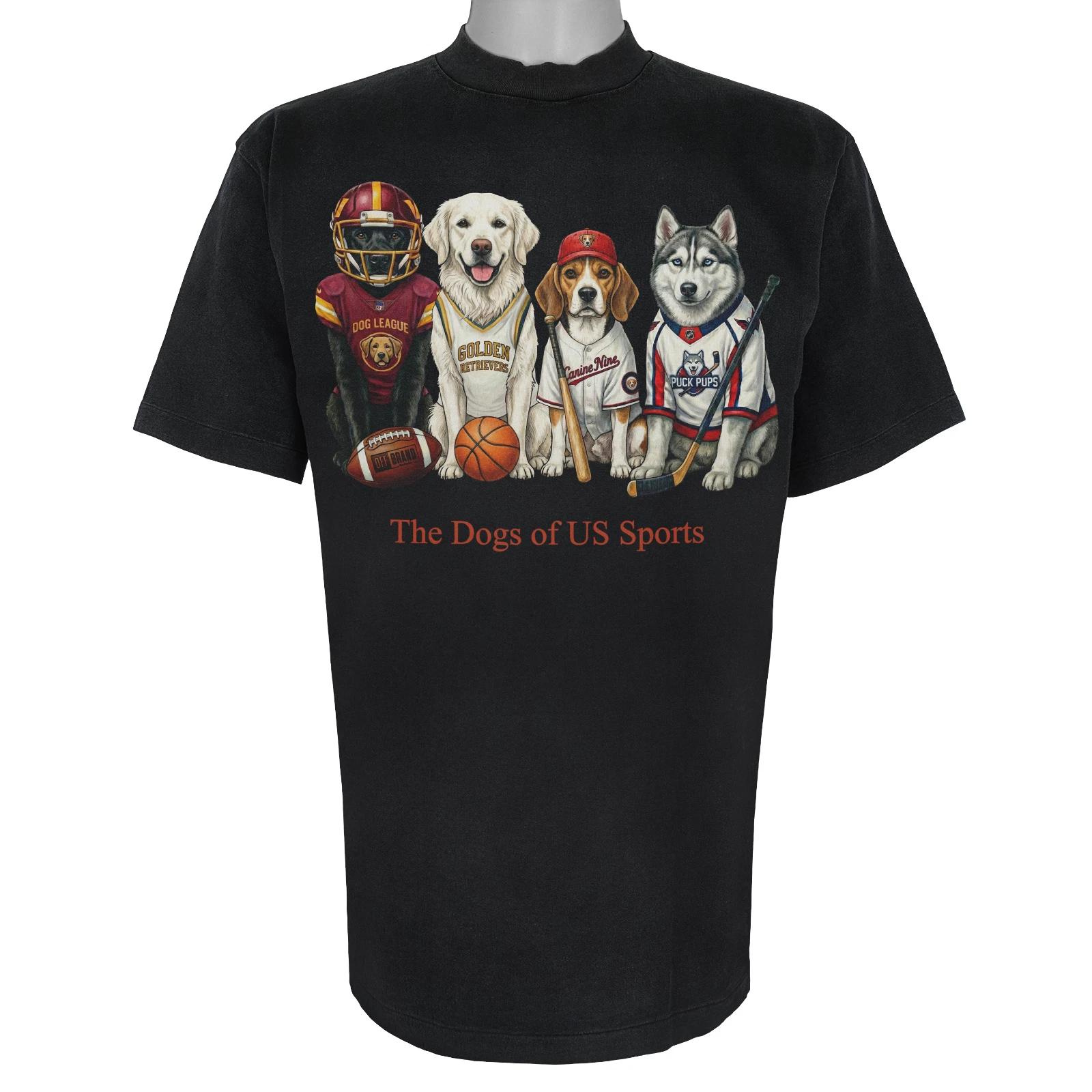 The Dogs of US Sports - Paw Prints Tee S