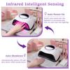 300W UV LED Nail Lamp 72 LEDs For Nail Dryer Smart Fast Gel Polish Curing Light Manicure Professional Salon Tool Equipment