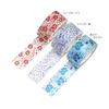 Kamiiso Sansho Masking Tape SAIEN Original 3-Pattern Set (Rose Garden, Lavender Field, Rainy Hydrang