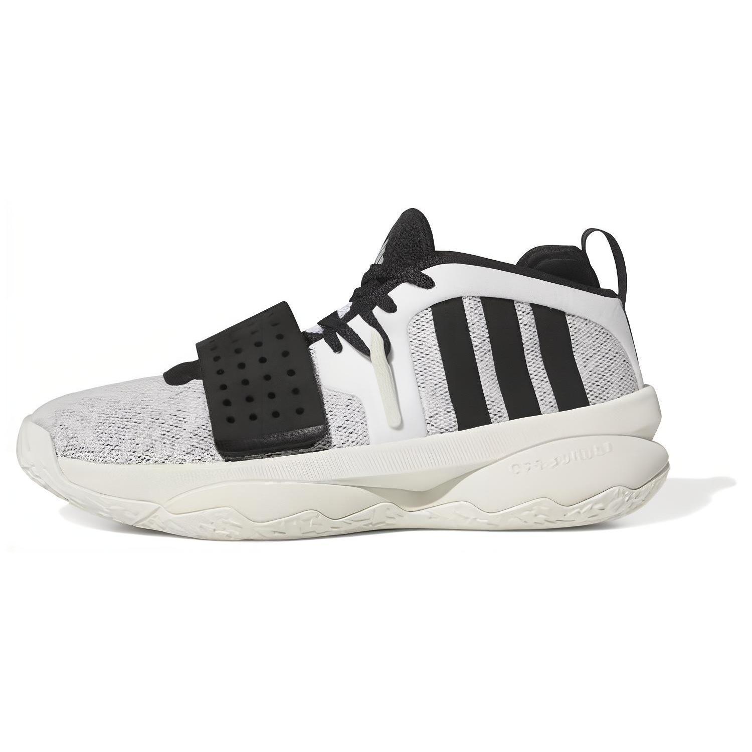adidas Dame 8 EXTPLY  White Black  Men s ID5678 EU 46