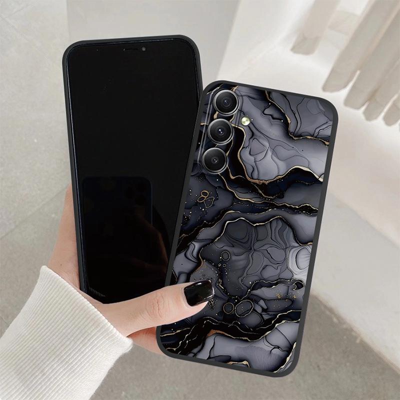 

Чехол из мраморного камня для iPhone Samsung A55 S24 FE S25 Xiaomi Redmi Note 13 Pro 14C Huawei Honor Realme, противоударный бампер для телефона, матовый чехол с защитой от царапин Xiaomi Poco X6 Pro