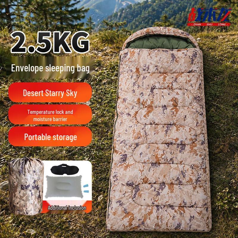 Tactical Camouflage Envelope Sleeping Bag