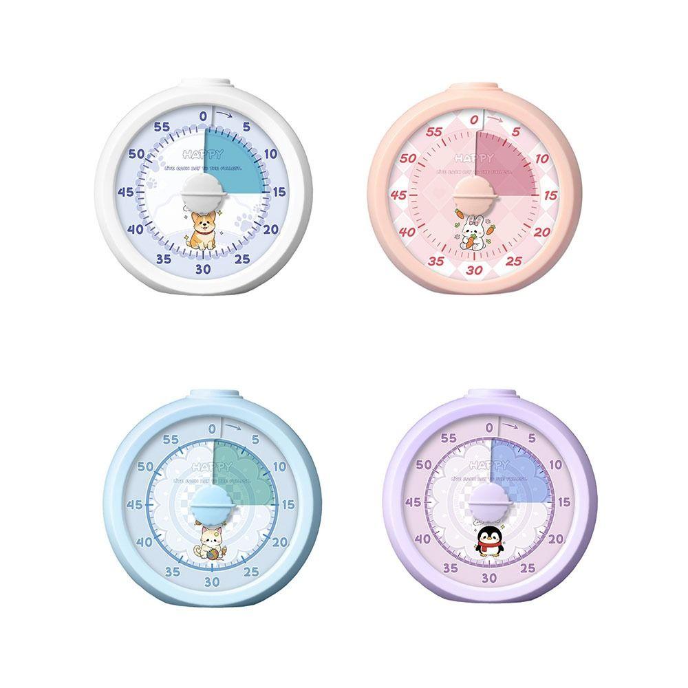 Multifunctional Visual Timer Silent Operation Kitchen Timer Countdown Alarm Clock  Study Tool