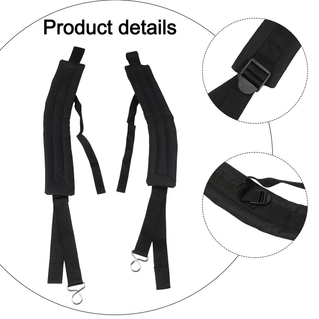Garden Work Backpack Blower Straps Adjustable Straps For Backpack Blower Ergonomic Shoulder Support Adaptable For Long Use