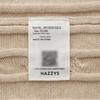 HAZZYS Men's PHIZ Cable Knit Pure Cotton Round Neck Sweater