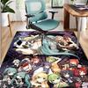 Hatsune Miku Pattern Rug, Indoor/Outdoor Mat, for Picnic, Gameroom, Bedroom, Office, Living Room, Home Decor Carpet, Birthday Gift