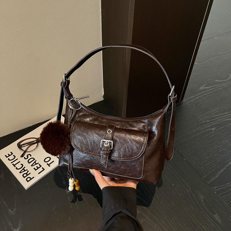 Casual Underarm Bag, Trendy Women's Bag, Suitable for Work and Commuting, Single-shoulder Dumpling-shaped Bag