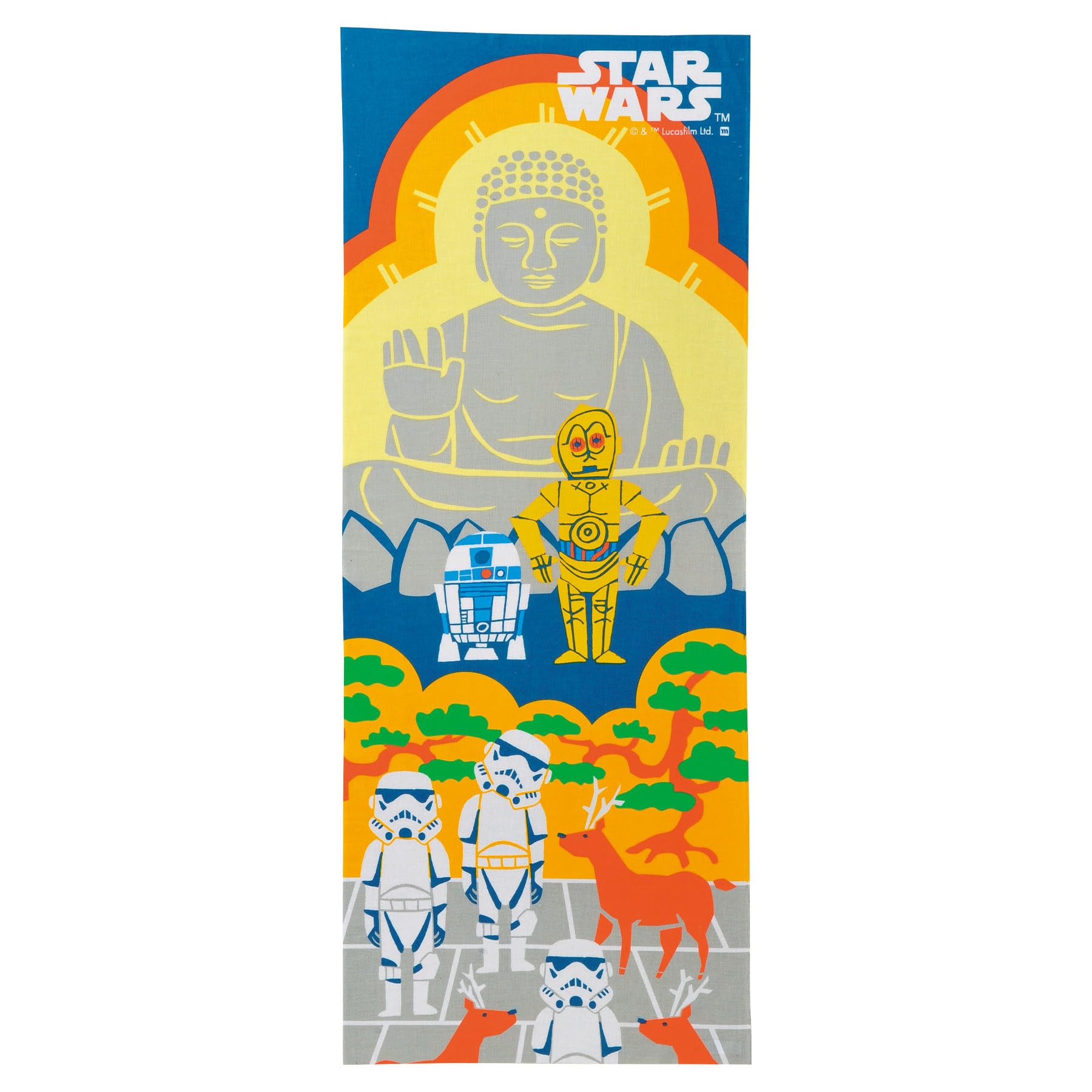 

Marushin Tenugui Star Wars Droid Hand 34 x Made in 2535025700 (Historical Tours) Towel, 90cm, Japan,