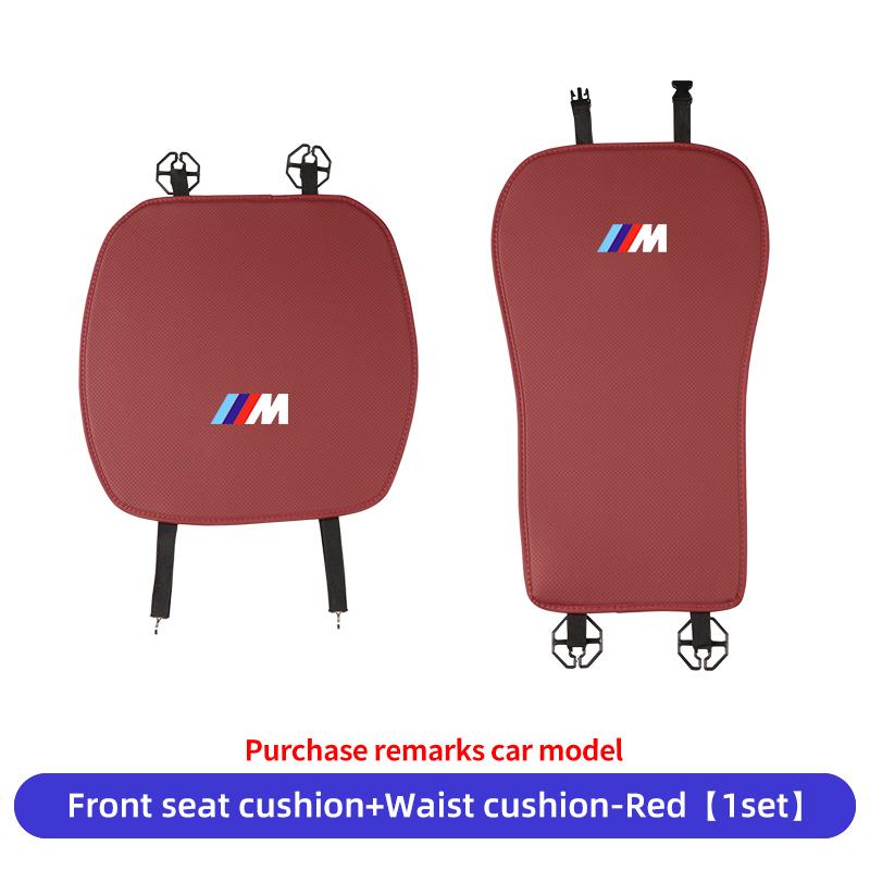 BAGL1 Car Sticker Car Seat Cushion Cover Backrest Protective Pad Accessories For BMW M Performance 1 2 3 4 5 7 Series X1 X2 X3 X4 X5 X