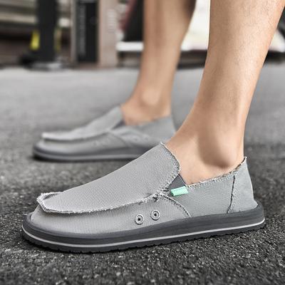 Taglia grande europei e americani nuovi estivi da uomo scarpe casual a un pedale pigre suola leggera scarpe da pescatore per piedi uomo