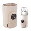 Fast Bottle Warmer Universal Accurate Temperature Control Rechargeable Cordless Milk Bottle Heater w